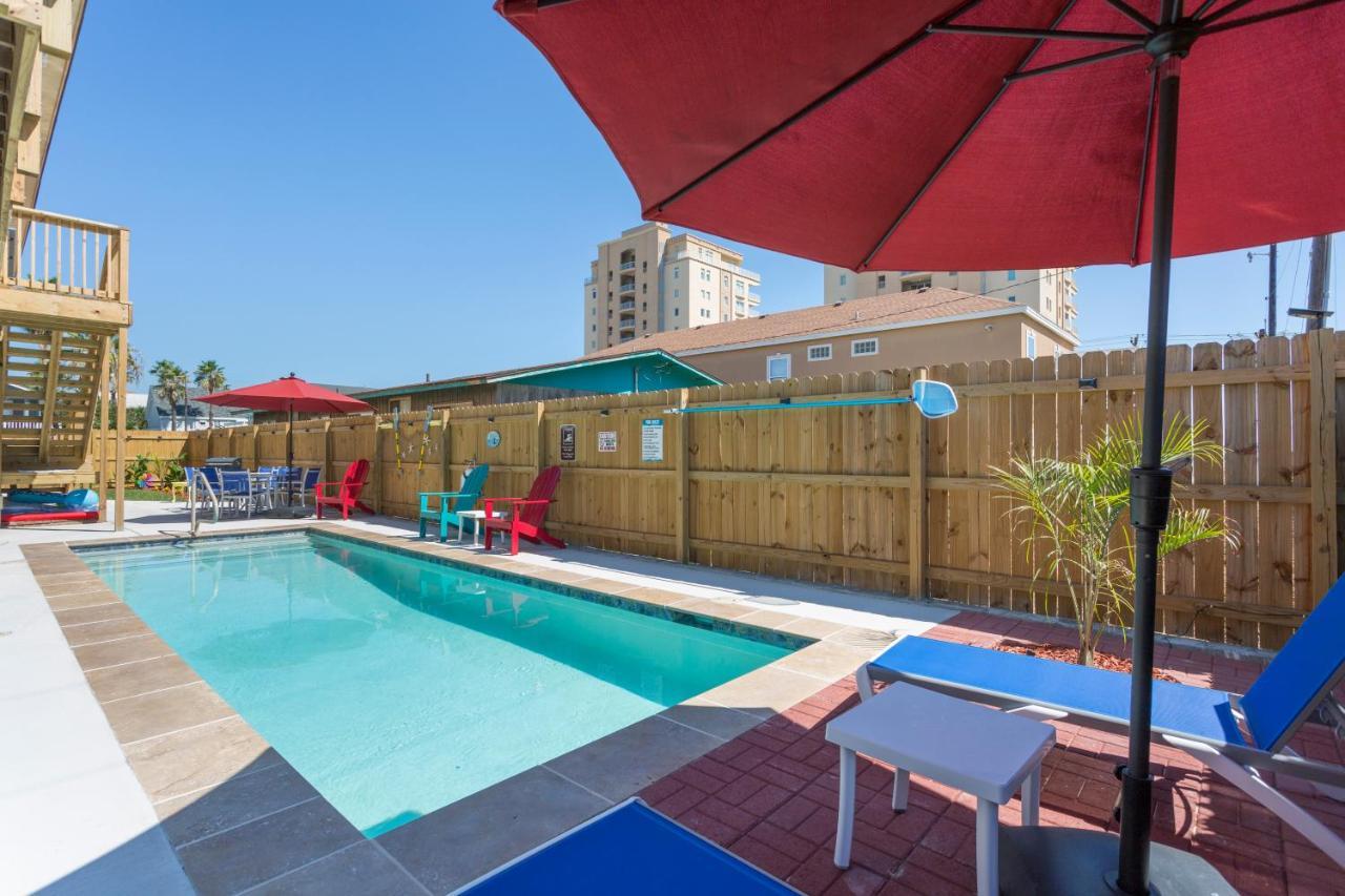 House Of Neptune Steps From The Sea And Private Pool South Padre Island Exterior photo